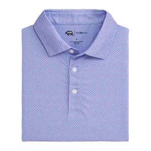 Polo Imprimé de Performance Range - Plume Flamant
