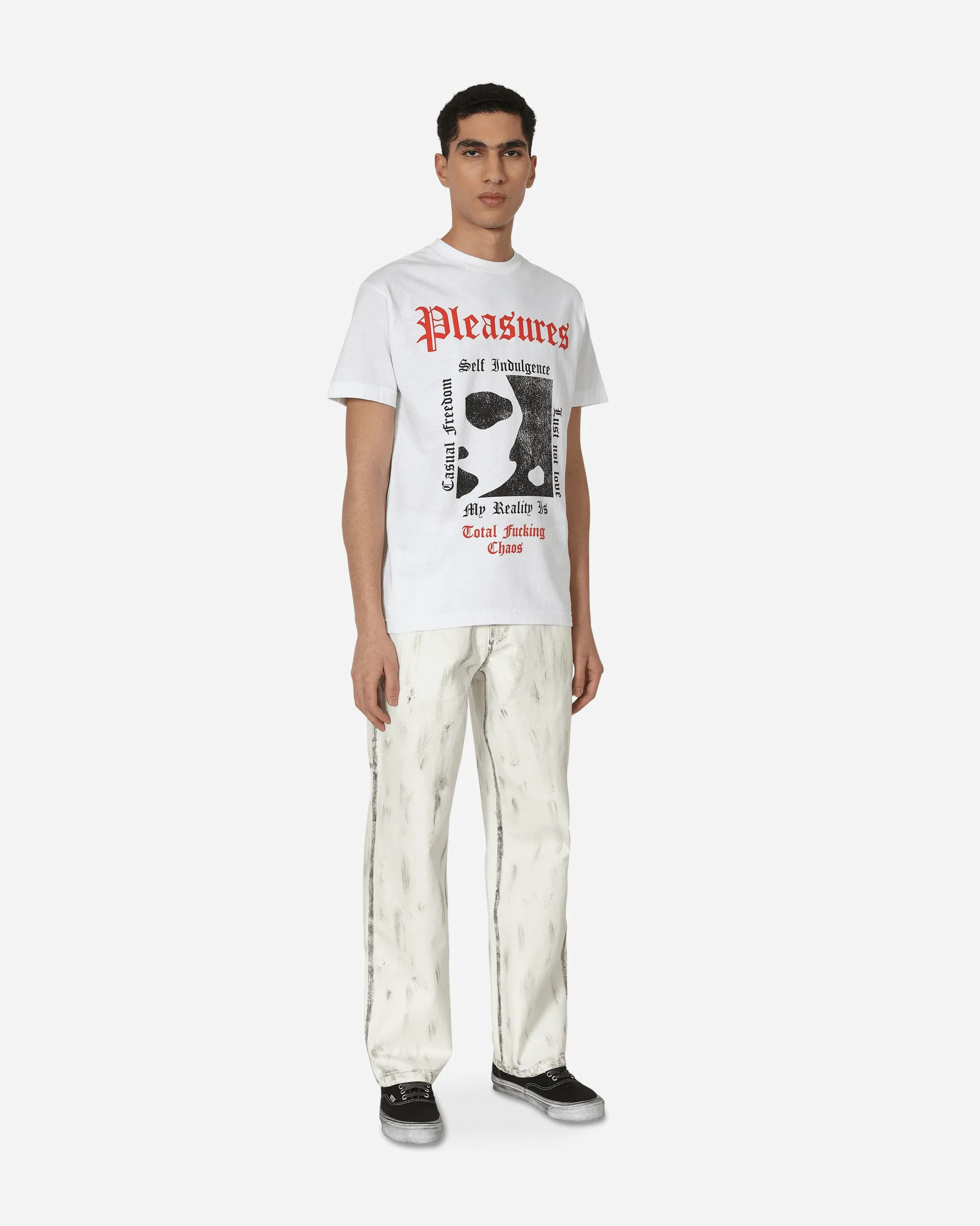 T-Shirt Reality Blanc