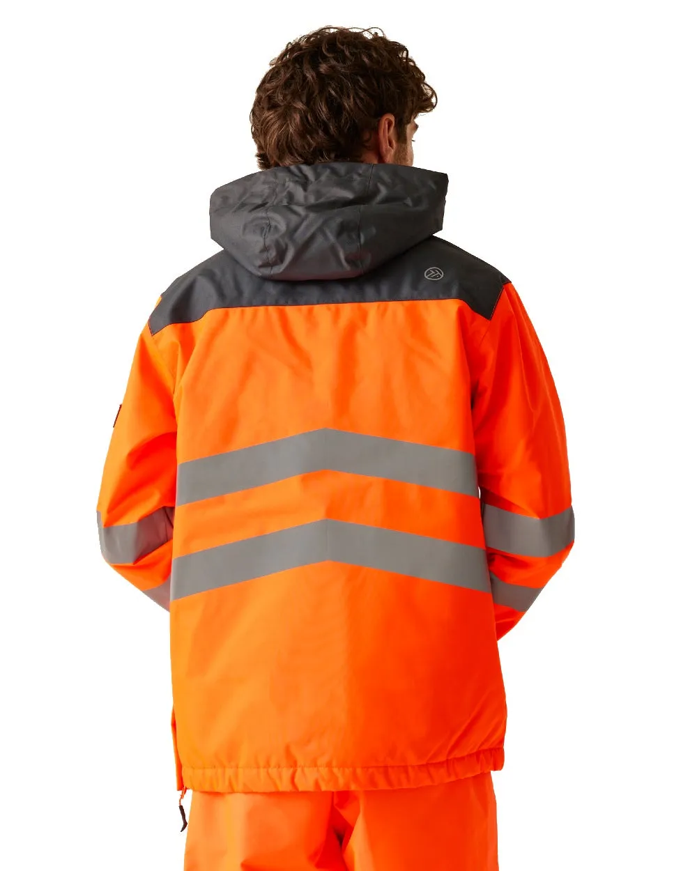 Veste bomber imperméable réfléchissante haute visibilité pour hommes Regatta