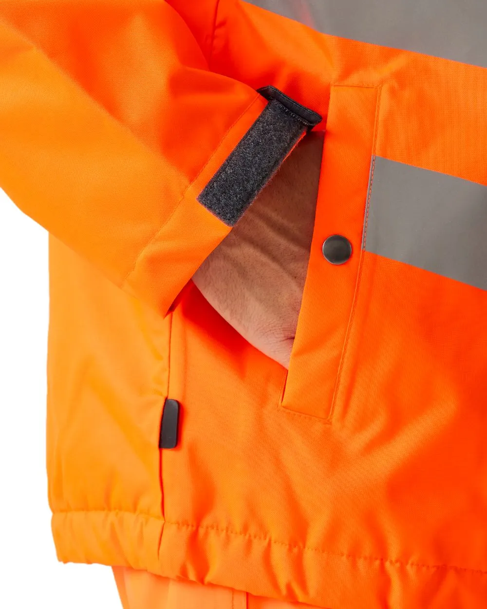 Veste bomber imperméable réfléchissante haute visibilité pour hommes Regatta