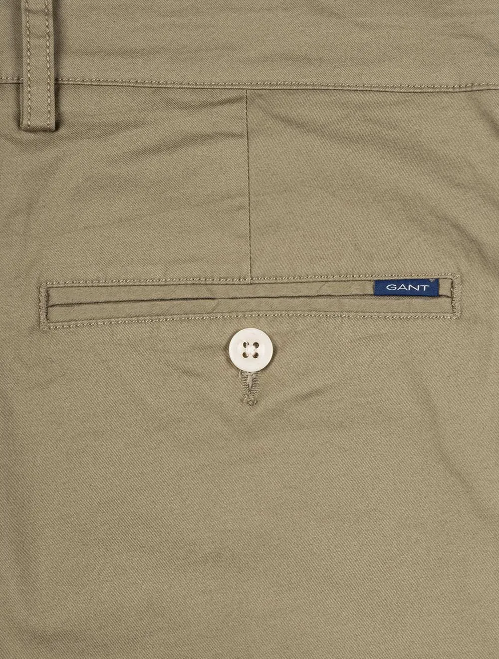 Short Regular Fit Délavé Vert Aloès