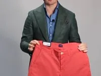 Short Regular Fit Délavé Vert Aloès