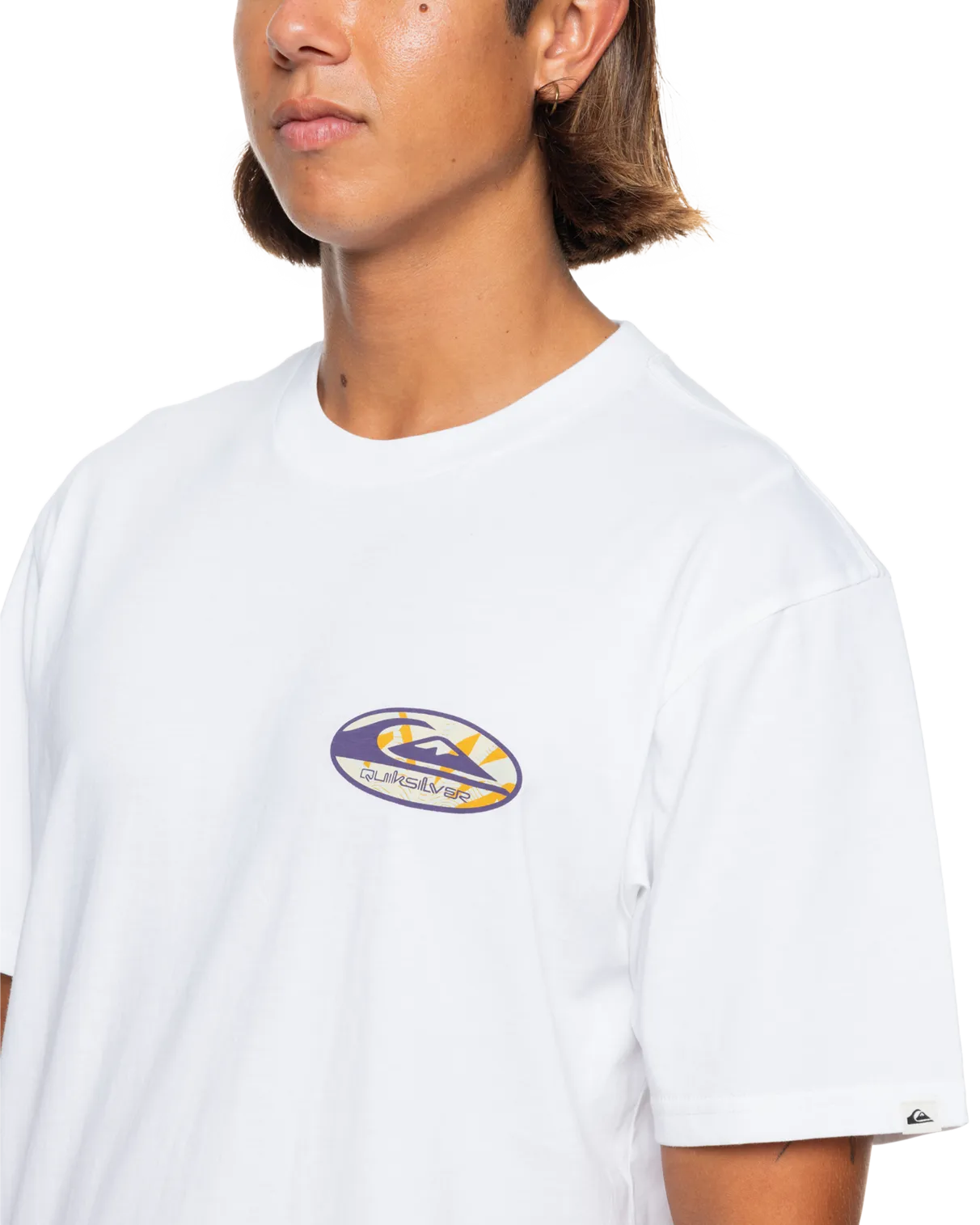 T-shirt Retro Link en blanc
