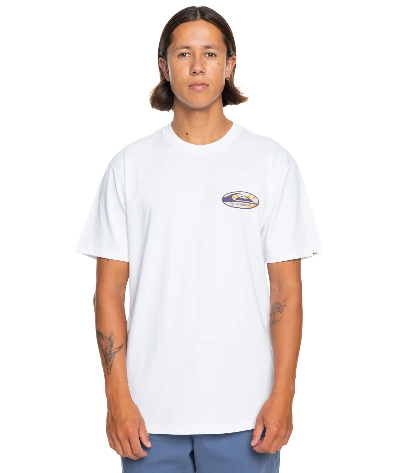 T-shirt Retro Link en blanc