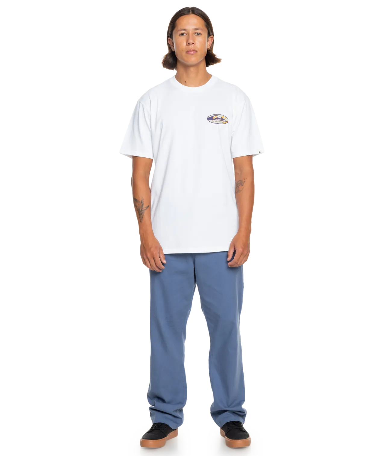 T-shirt Retro Link en blanc