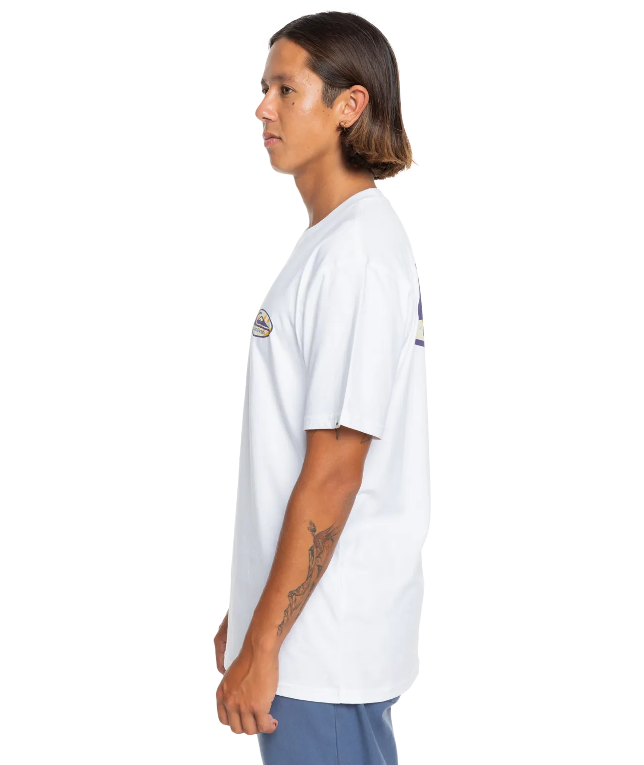 T-shirt Retro Link en blanc