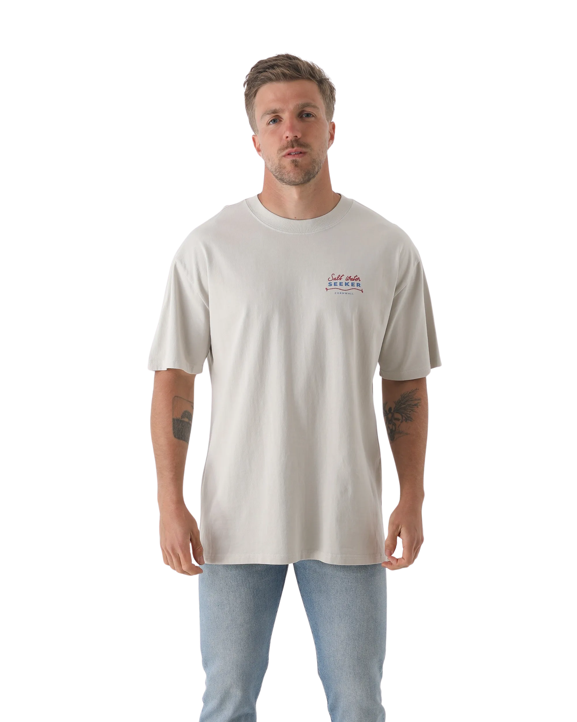 T-shirt Rodeo Diner en couleur os