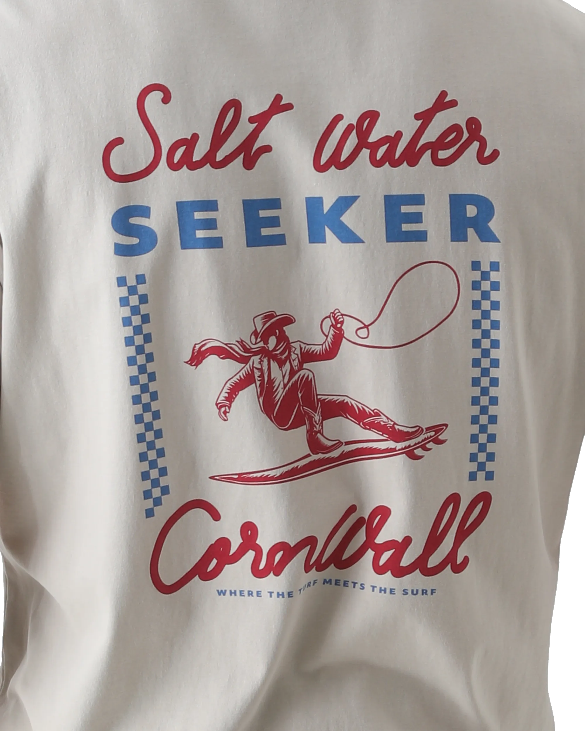 T-shirt Rodeo Diner en couleur os