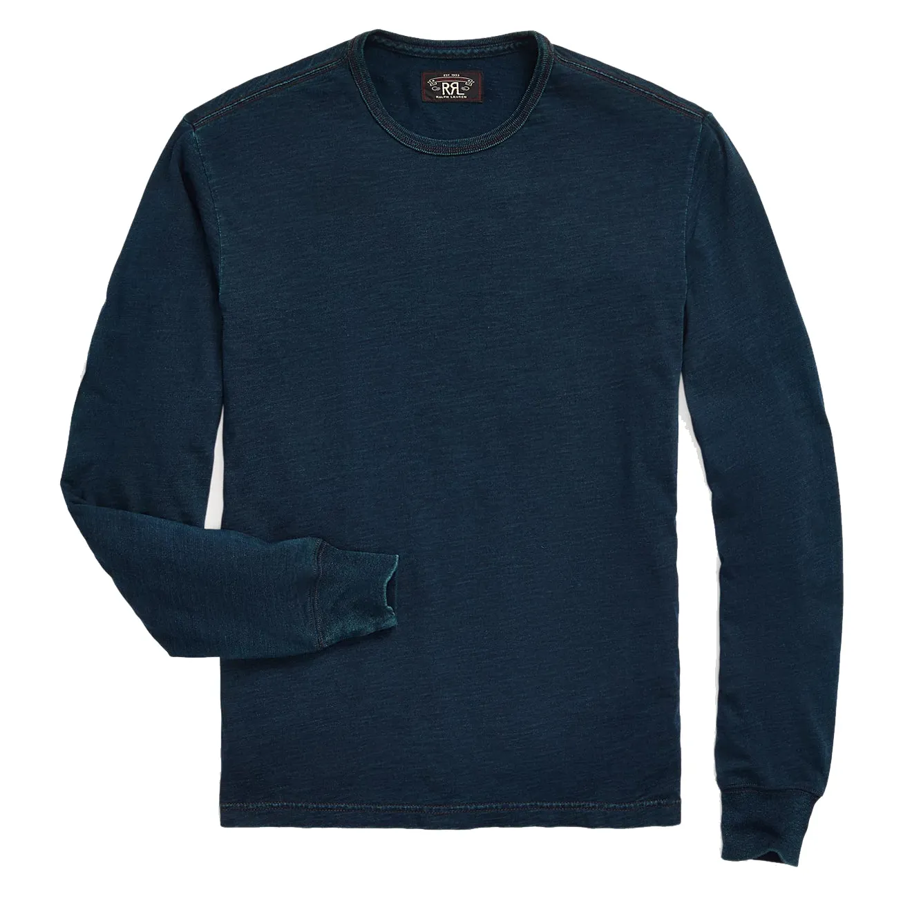 RRL par Ralph Lauren T-shirt à manches longues en jersey indigo