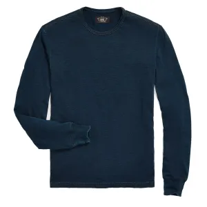 RRL par Ralph Lauren T-shirt à manches longues en jersey indigo