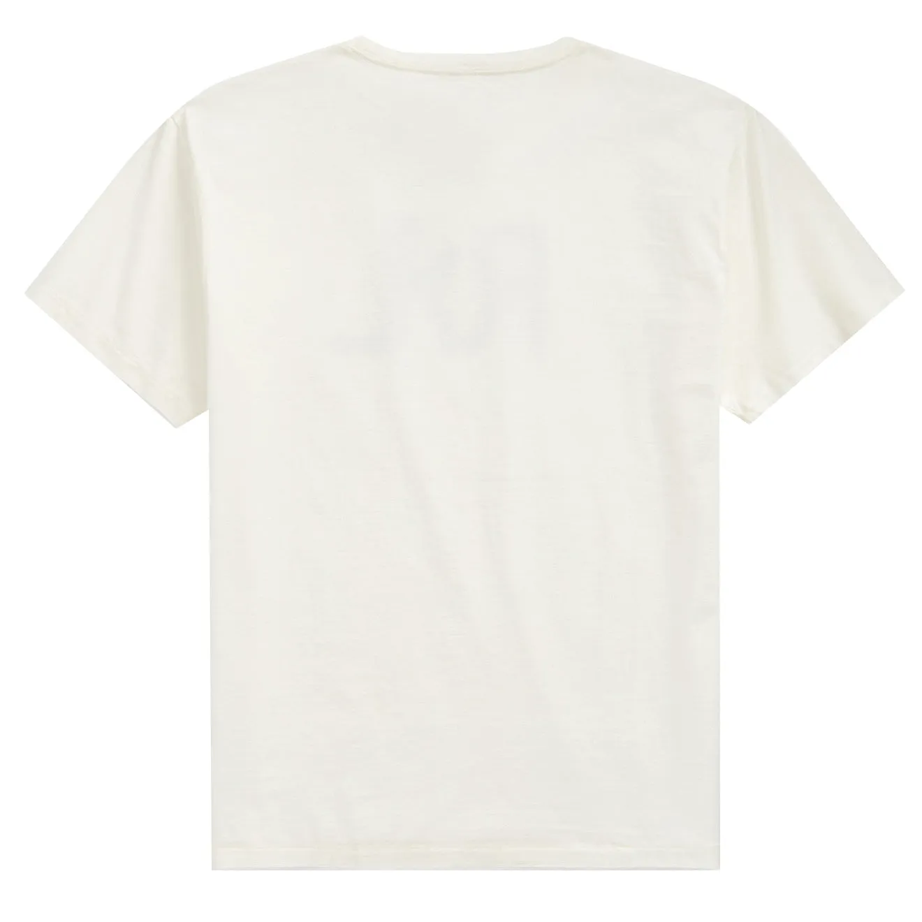T-shirt en jersey avec logo RRL par Ralph Lauren en blanc papier