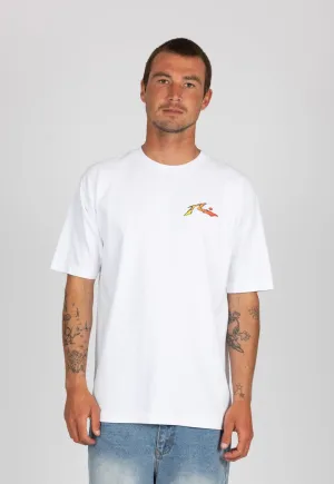 T-shirt Homme Rusty Splinter - Blanc