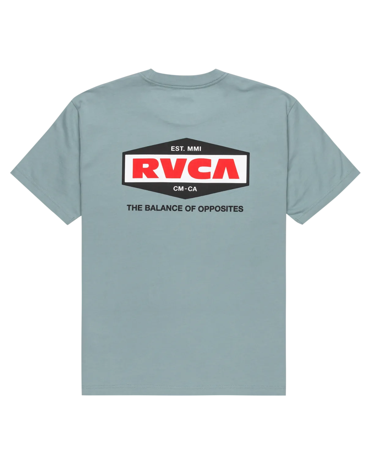 T-shirt à logo RVCA en plomb