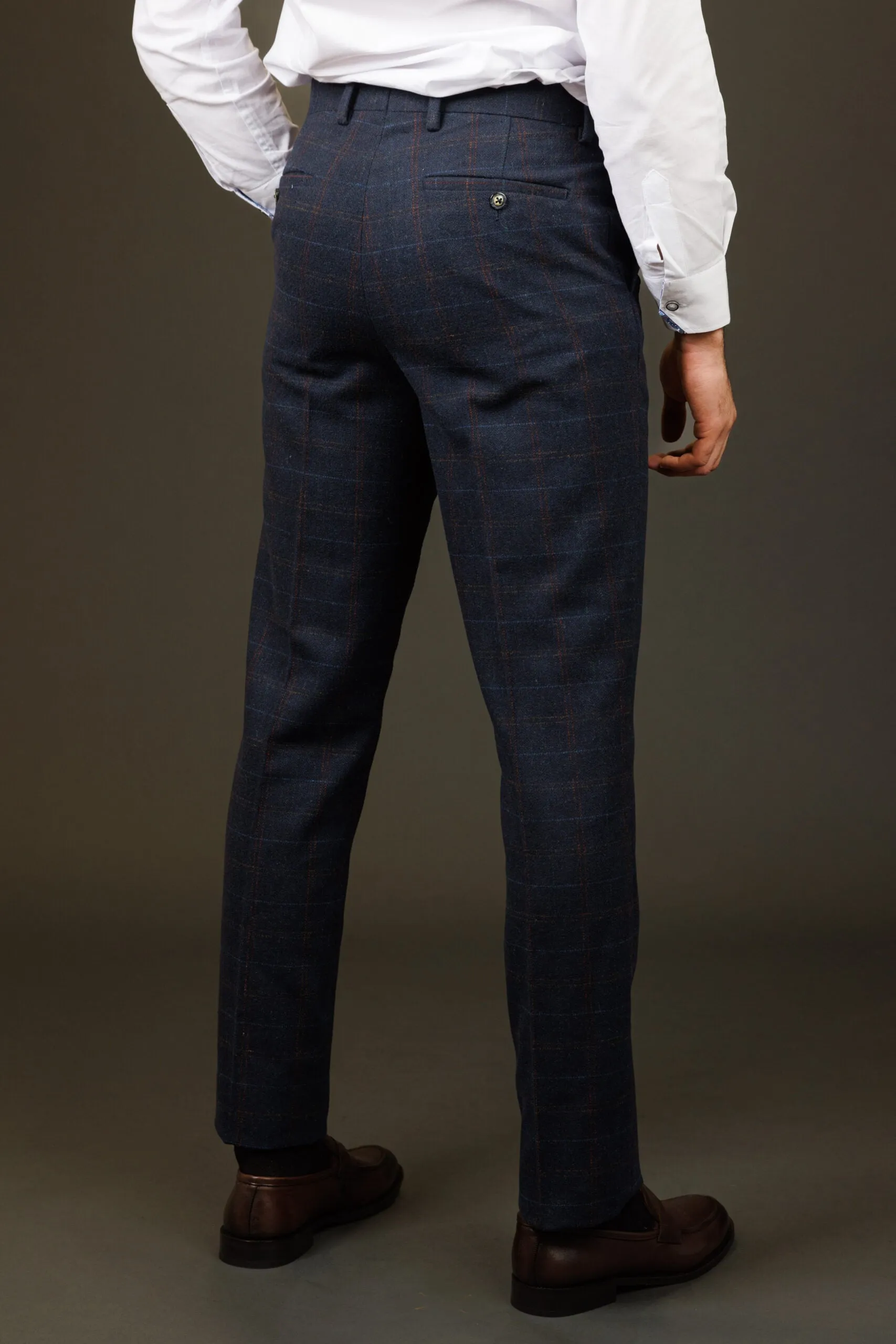 Pantalon Costard à Carreaux Ryan Tweed