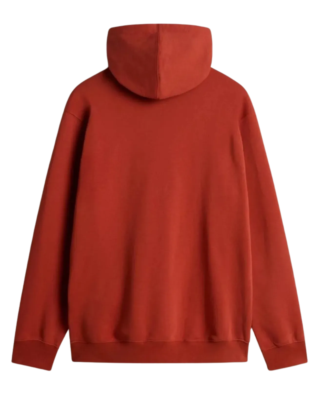 Pullover à capuche ample Salton en ocre rouge
