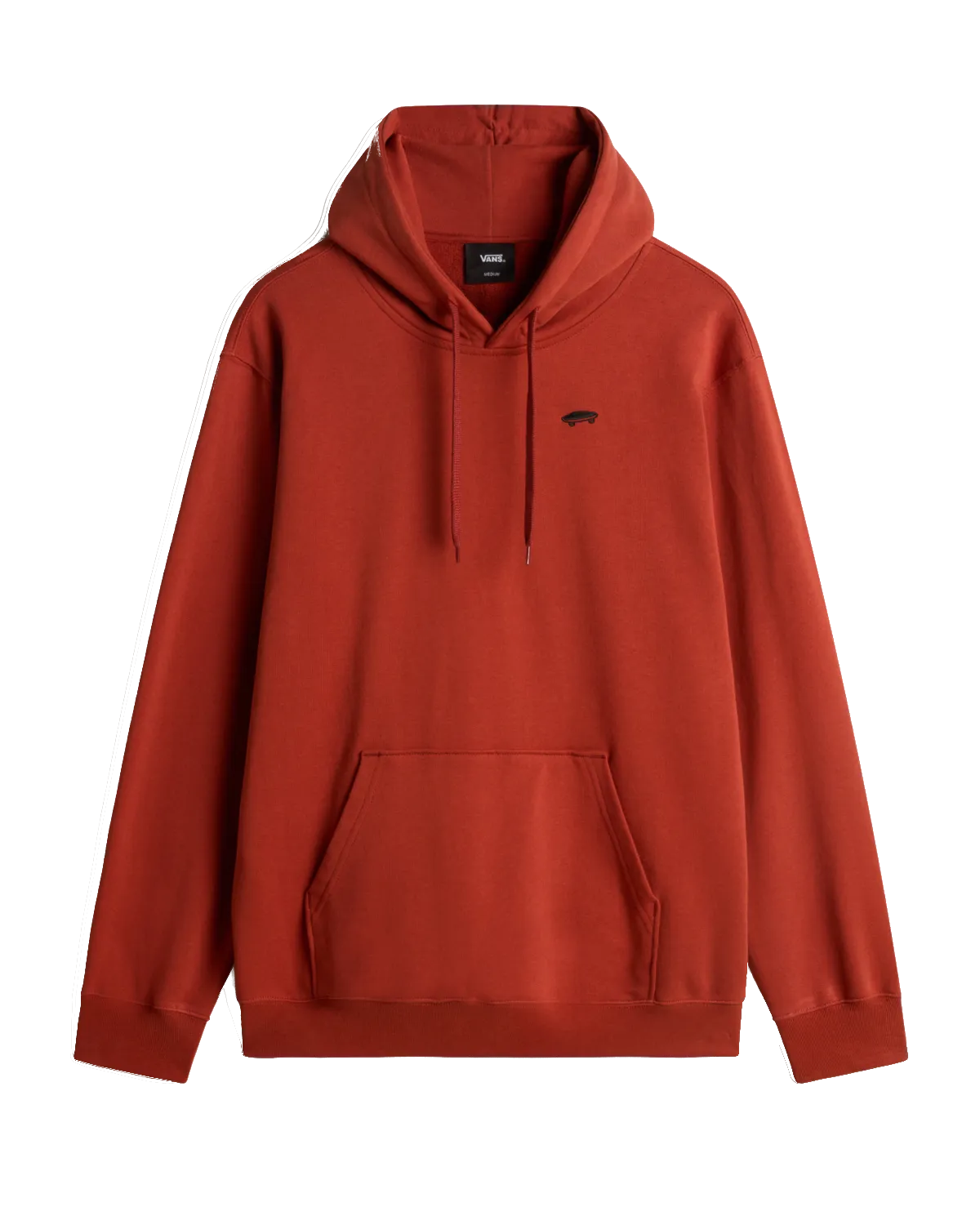 Pullover à capuche ample Salton en ocre rouge