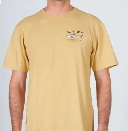 T-shirt premium pour homme Salty Crew Bruce - Camel