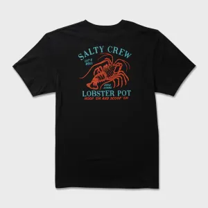 T-shirt Salty Crew Hommes Pot à Homard - Noir