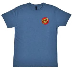 T-shirt Santa Cruz à pois sur la poitrine