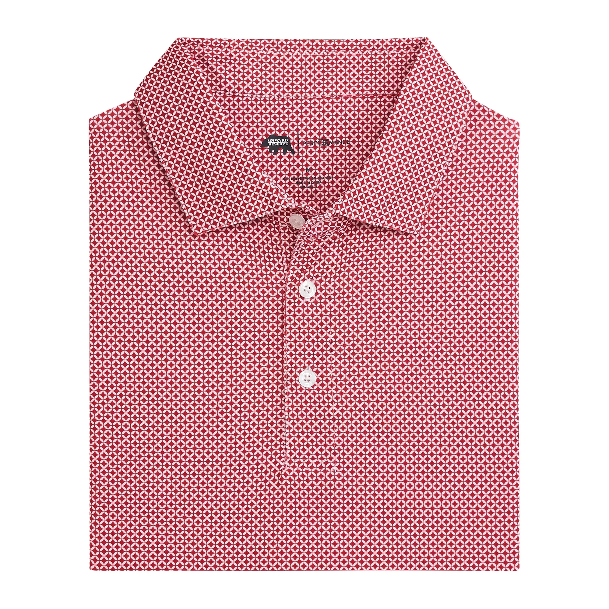 Polo de performance Scope - Crimson