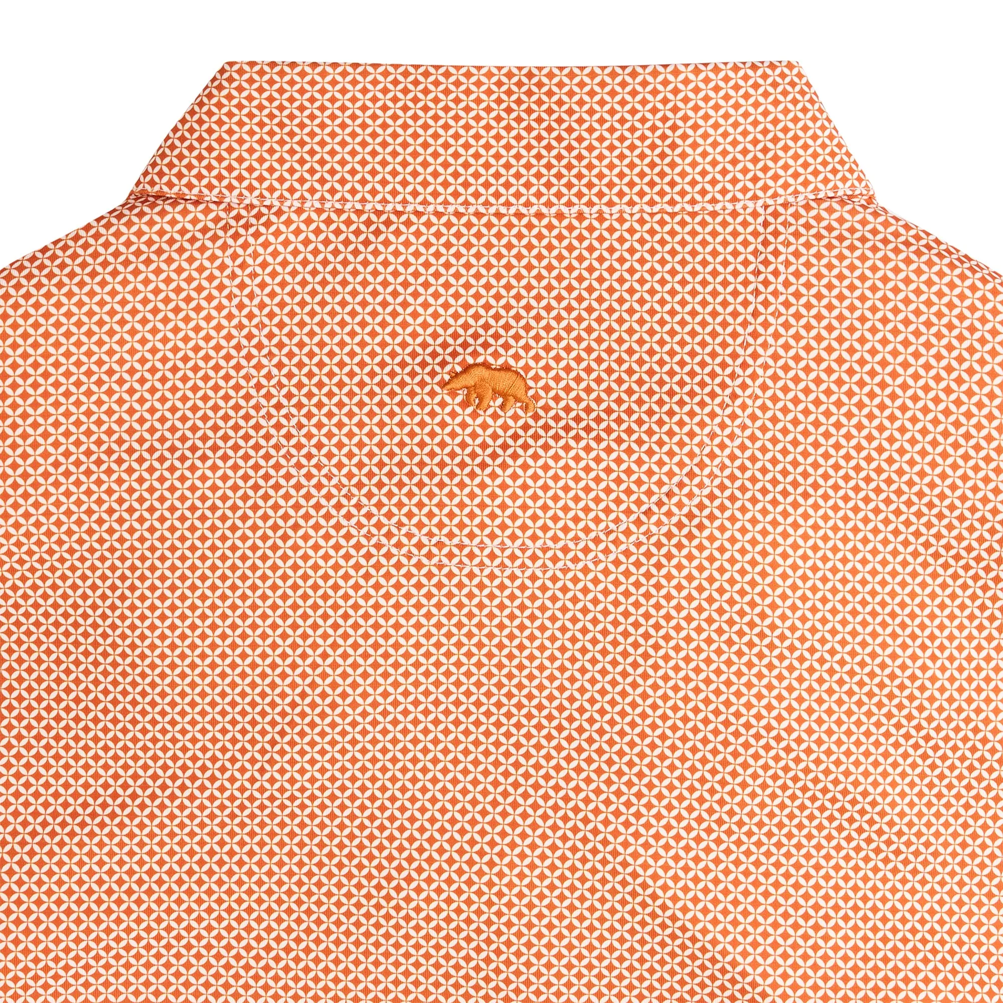 Polo de Performance Scope - Orange Longhorn