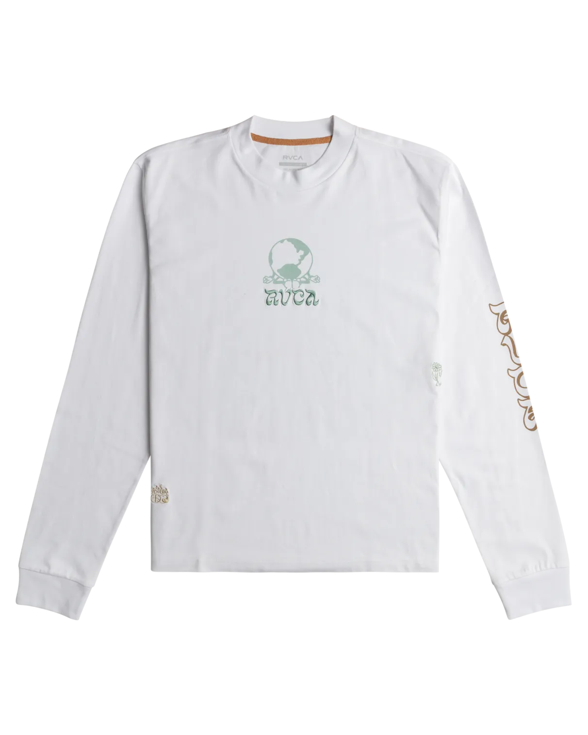 T-shirt manches longues Scorched Lands en blanc
