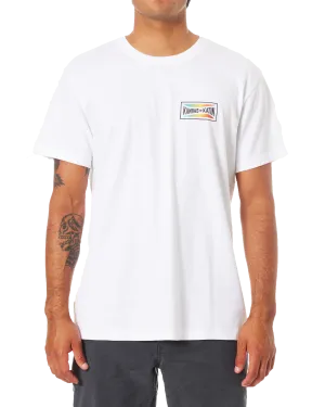 T-shirt Scrubber en Blanc