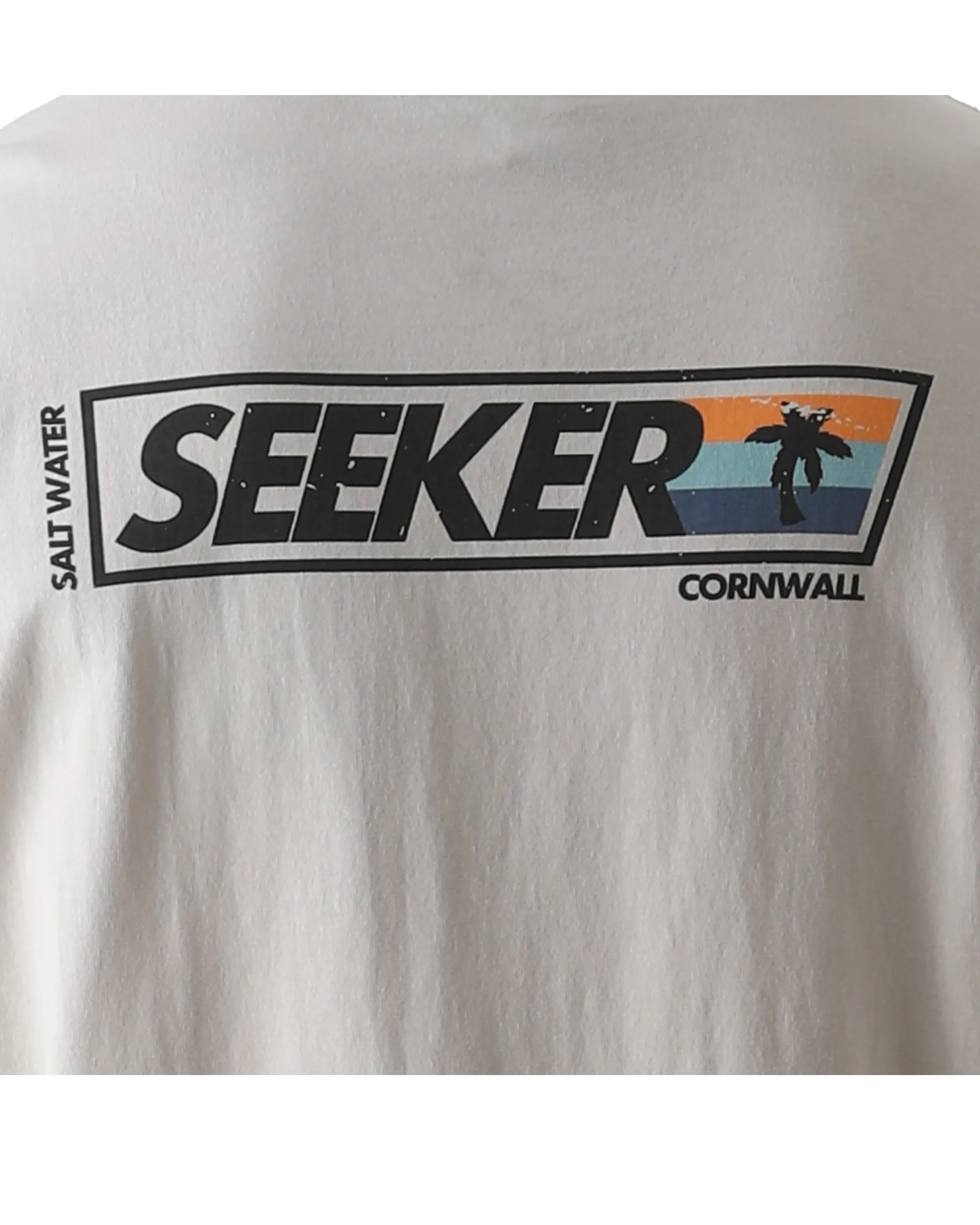 T-shirt Seeker en couleur os