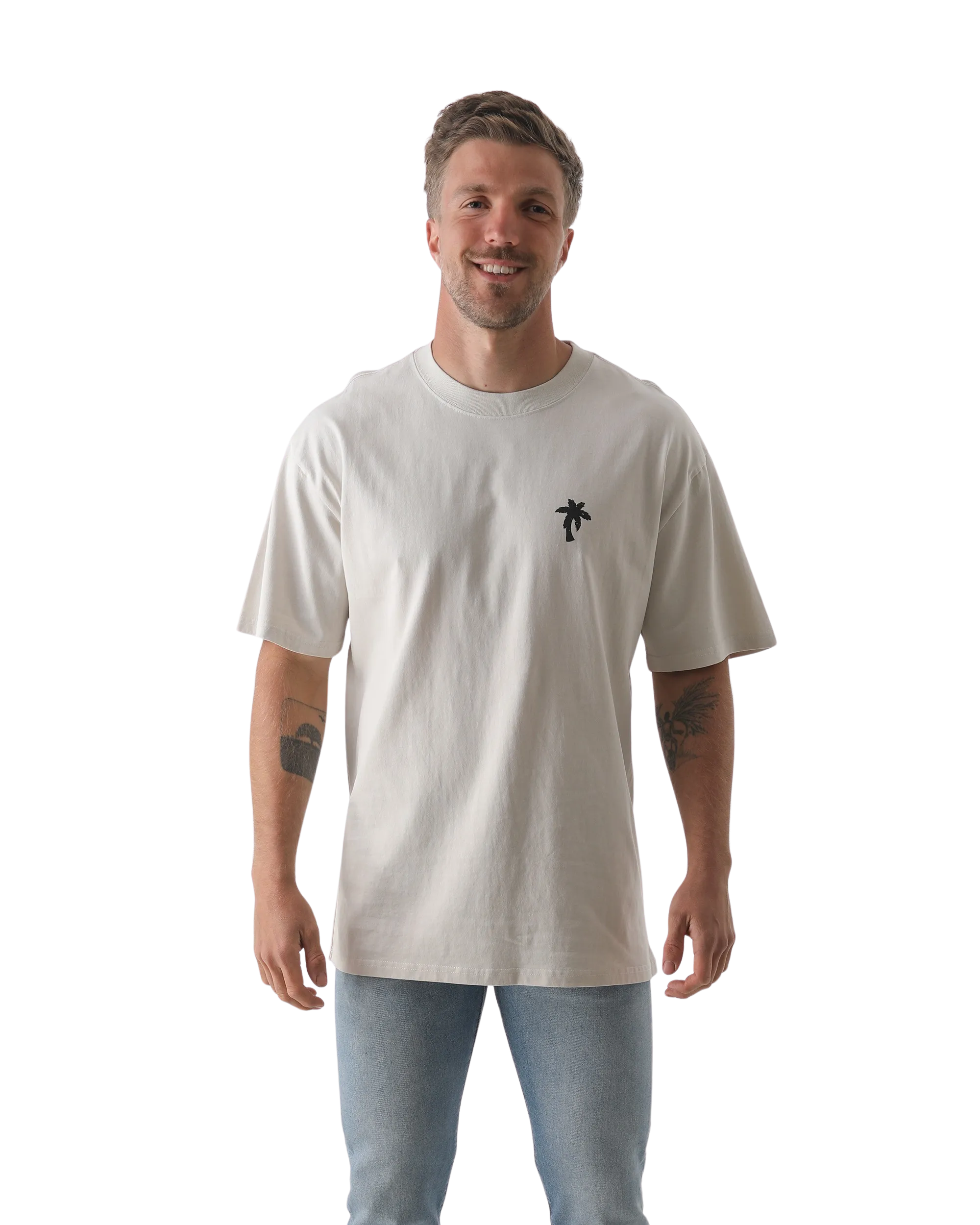 T-shirt Seeker en couleur os