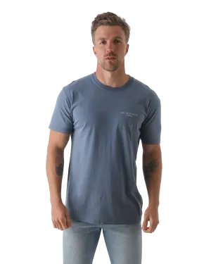 Ensemble de T-Shirt en bleu délavé