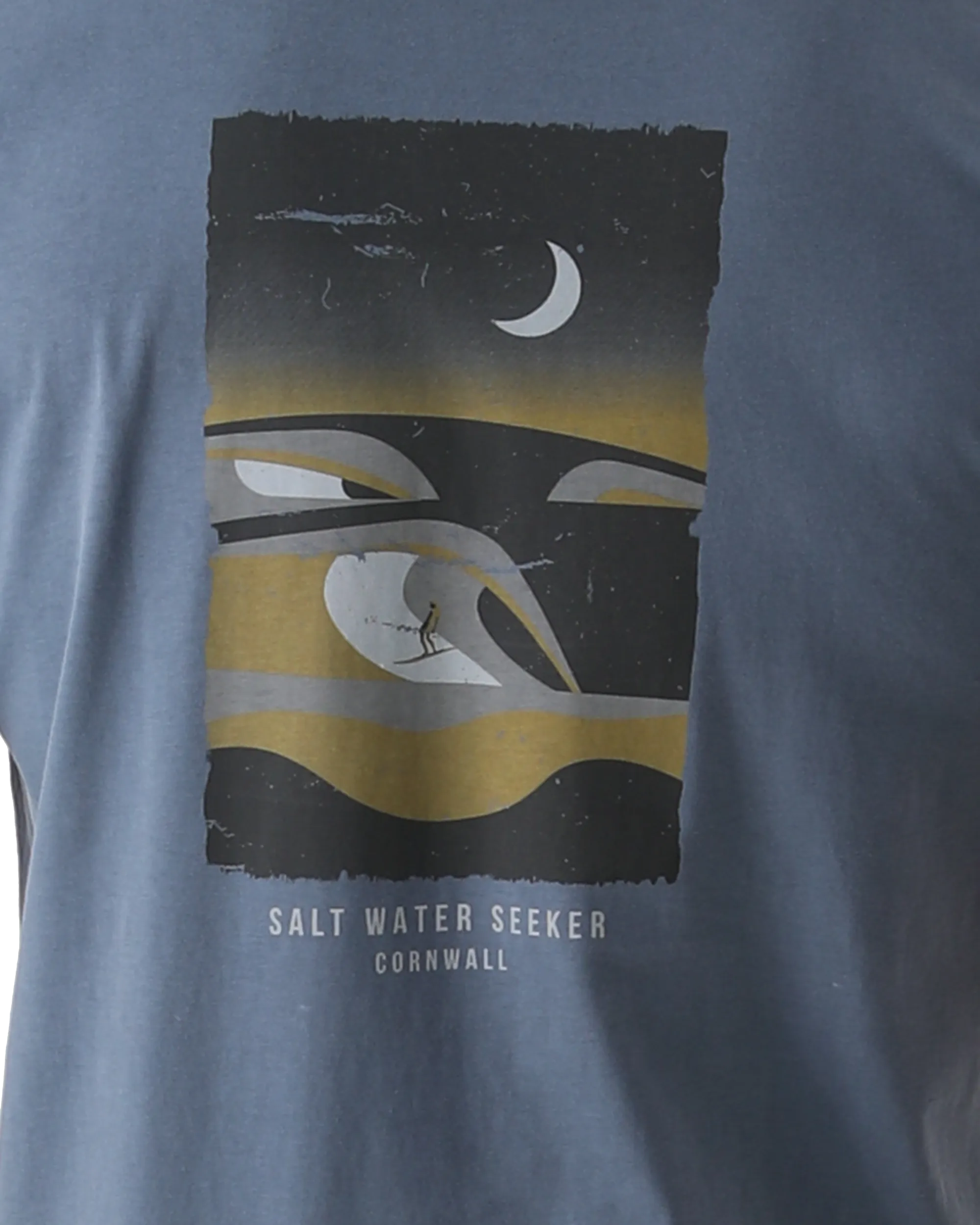 Ensemble de T-Shirt en bleu délavé