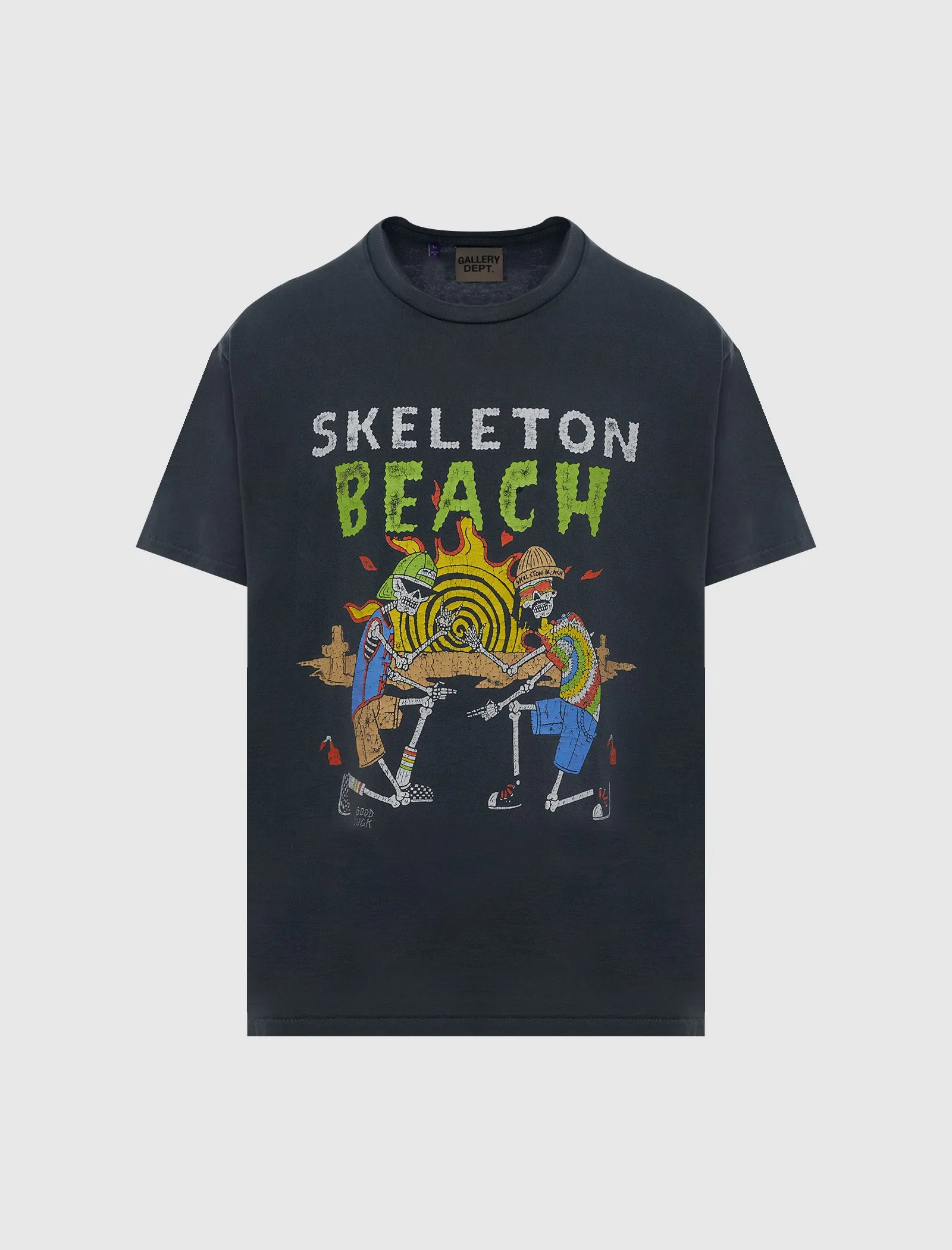 T-SHIRT SKELETON BEACH