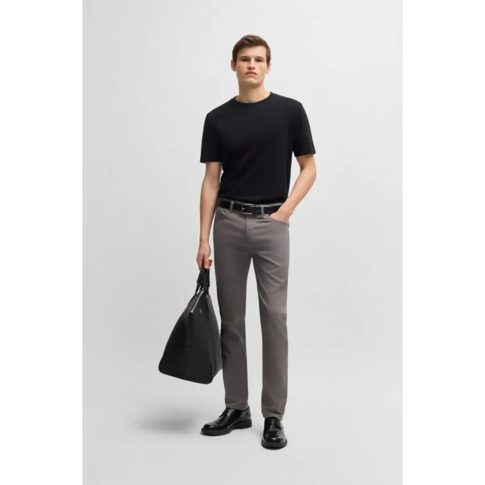 Pantalon slim-fit en coton stretch