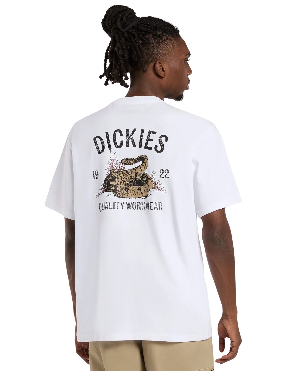 T-shirt Serpent en Blanc