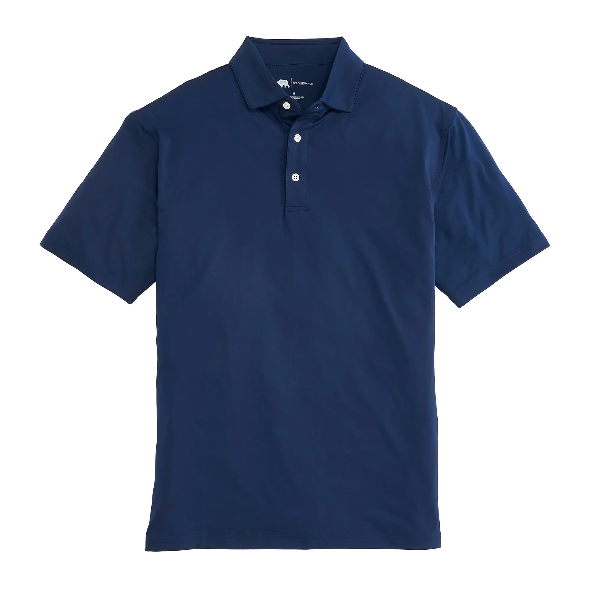Polo Performance Solide - Marine