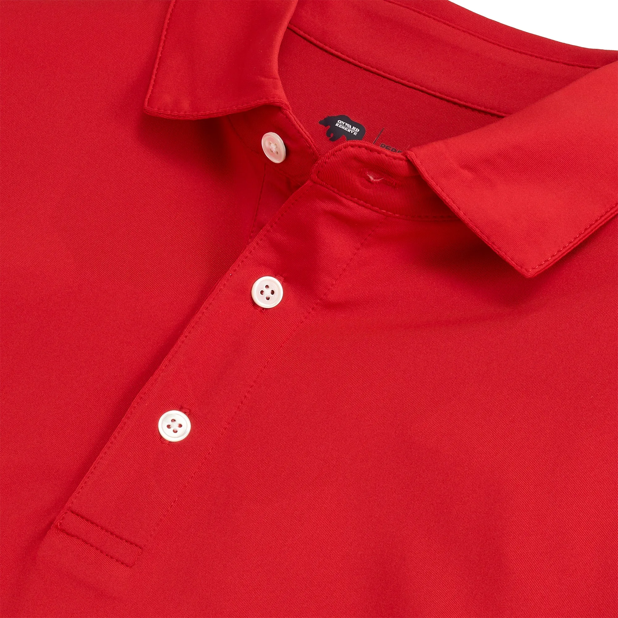 Polo Performance Solide - Rouge