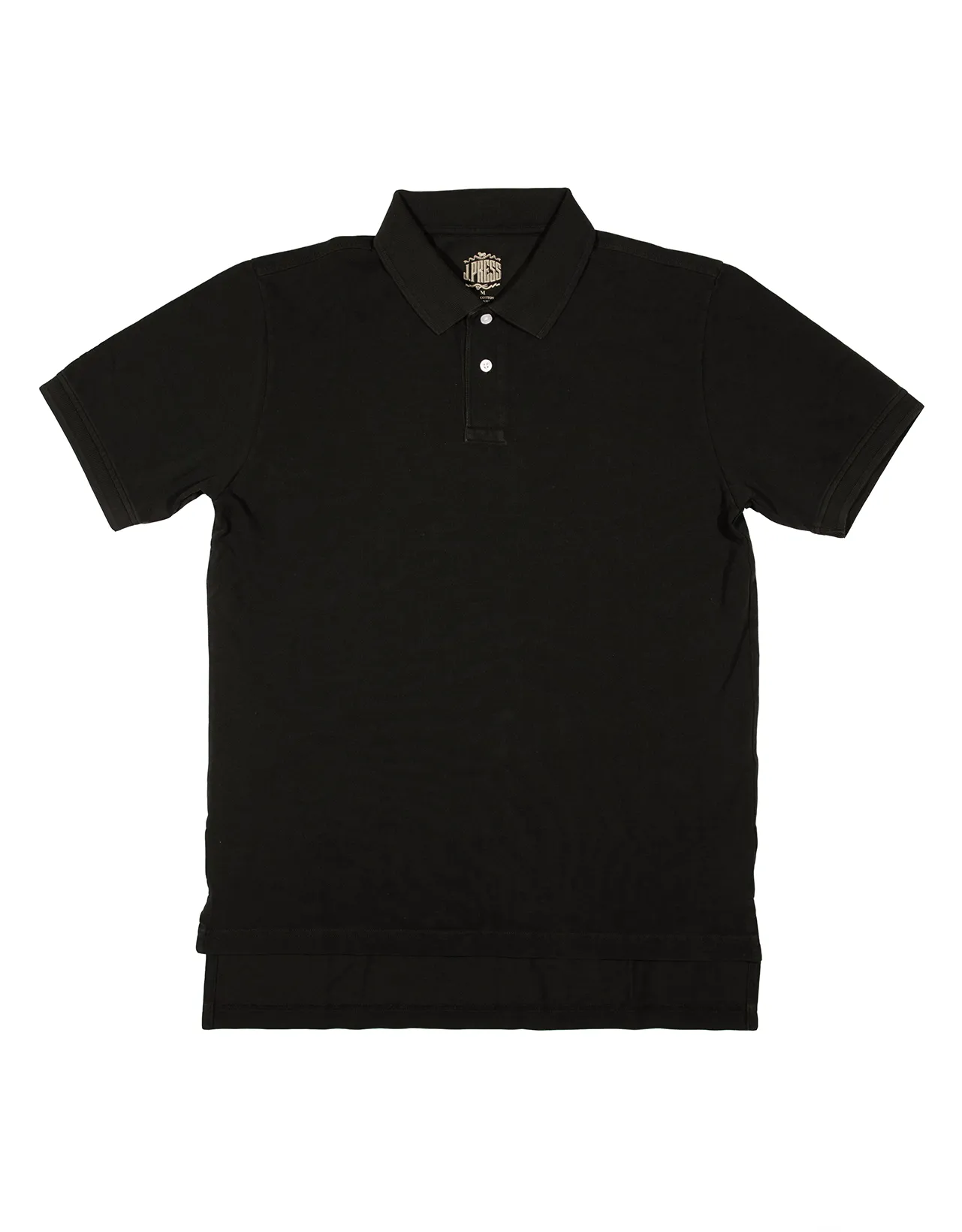 POLO PIQUE UNI - NOIR