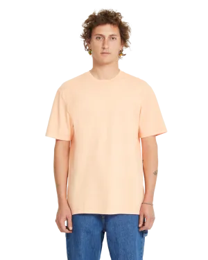 T-shirt Solid Stone en Pêche Clair