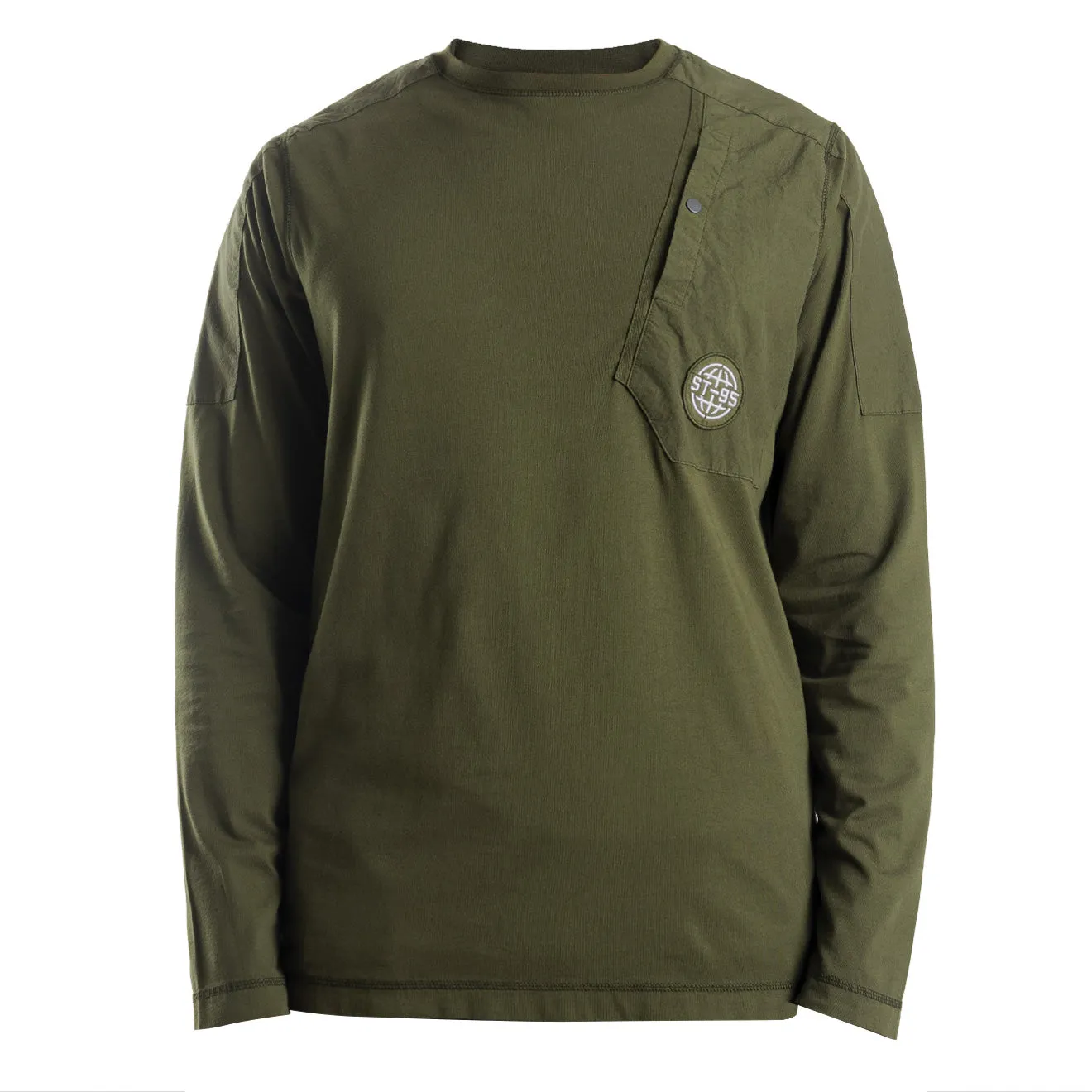 T-shirt manches longues/courtes ST95 saisonnier Vert foncé