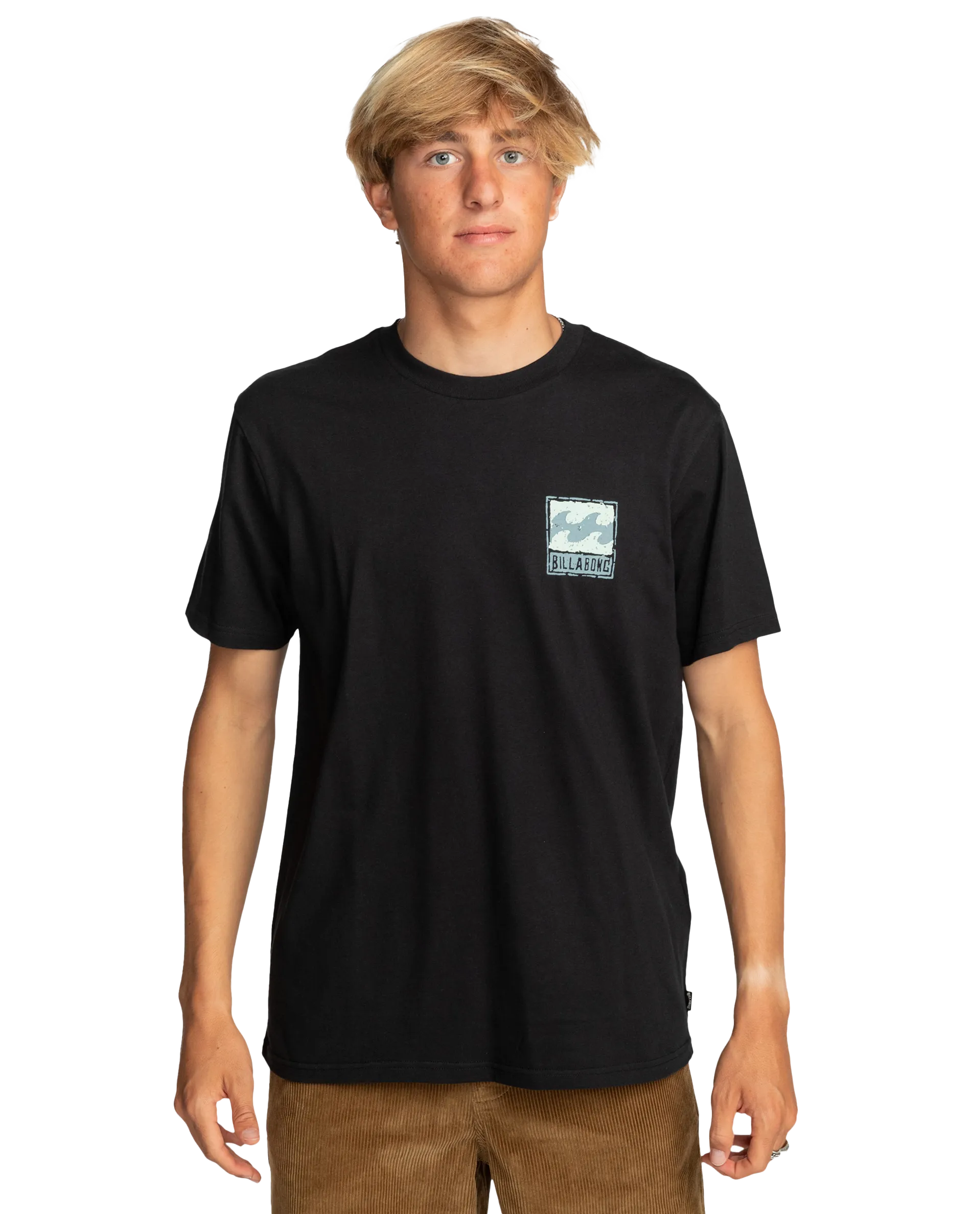 T-shirt Stamp en Noir