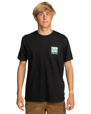 T-shirt Stamp en Noir