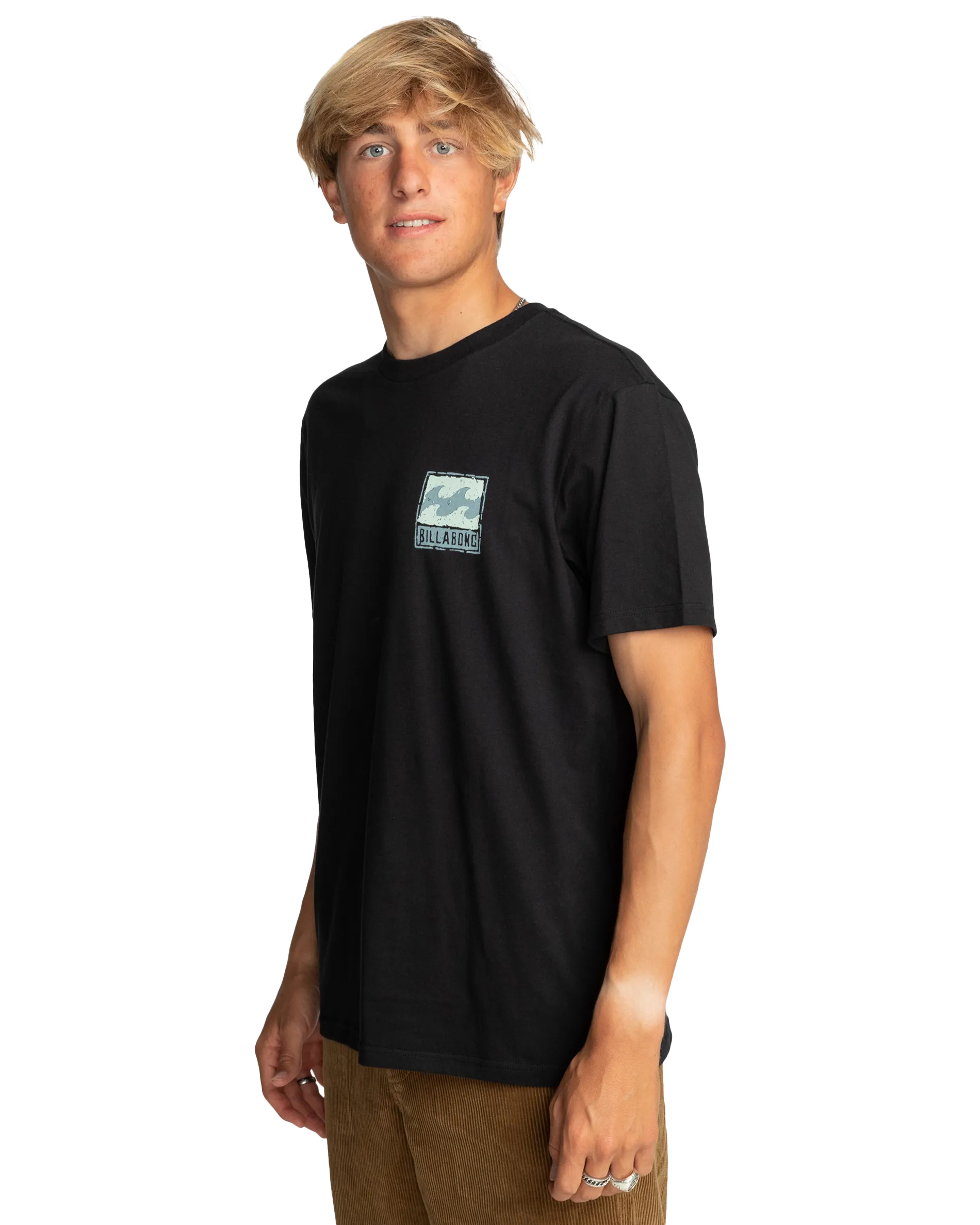 T-shirt Stamp en Noir