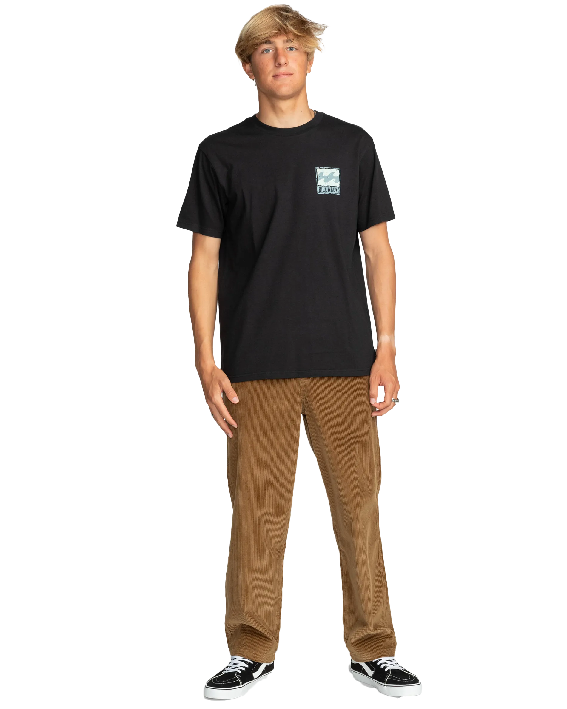 T-shirt Stamp en Noir