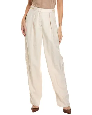 Stella McCartney Pantalon Katlyn en mélange de lin