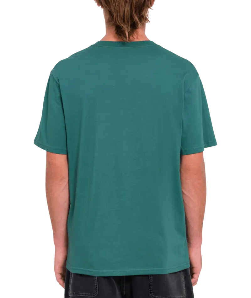 T-shirt Stone Blanks en vert mer