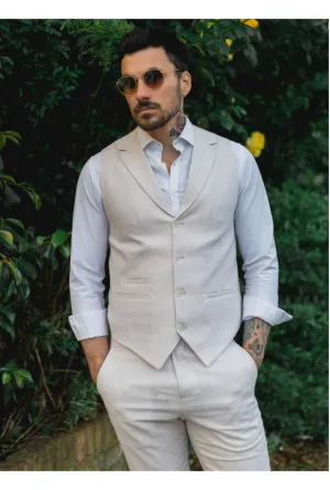 Costume d'été Gilet Pantalon Mariage