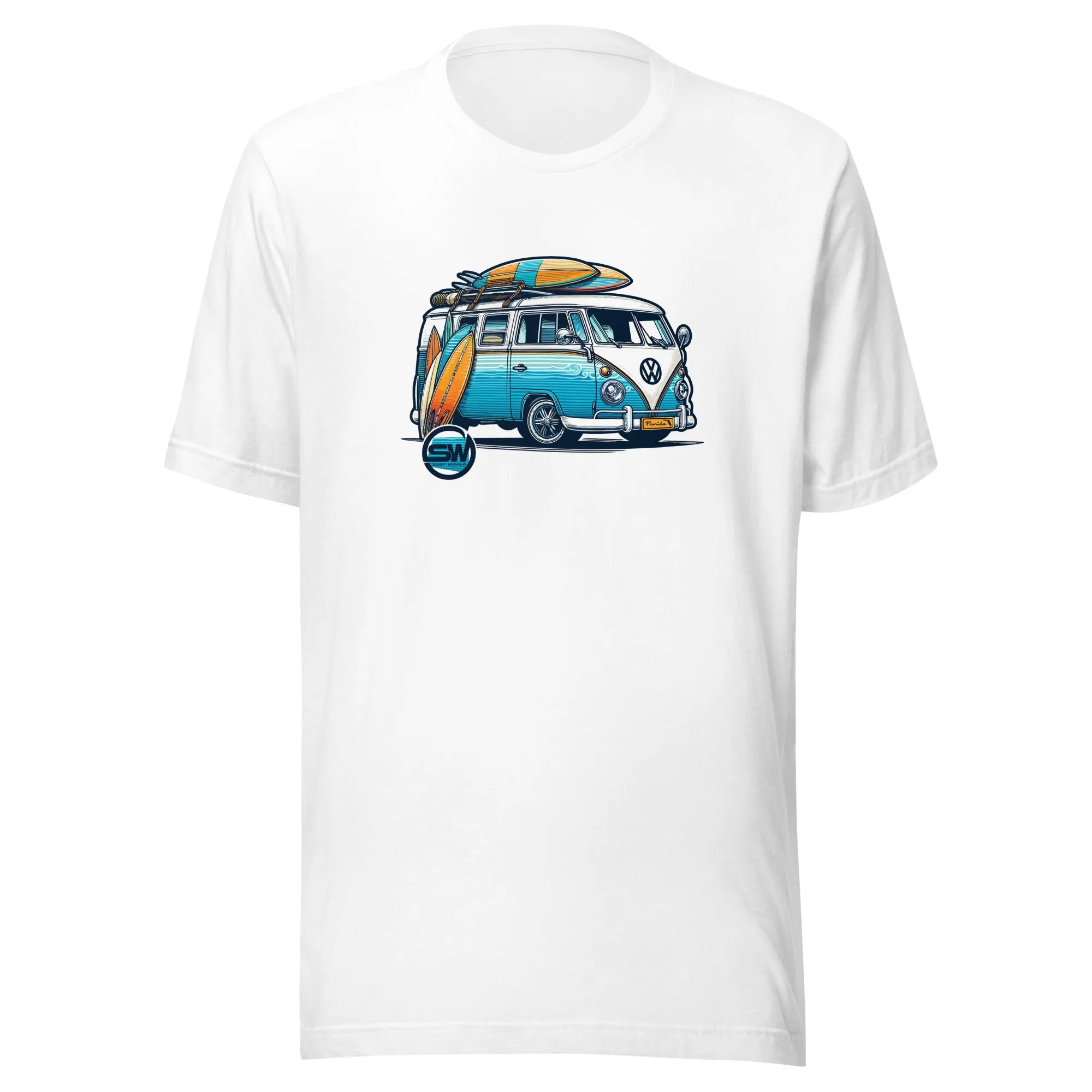 T-shirt unisexe Surf World VW Stoked BUS