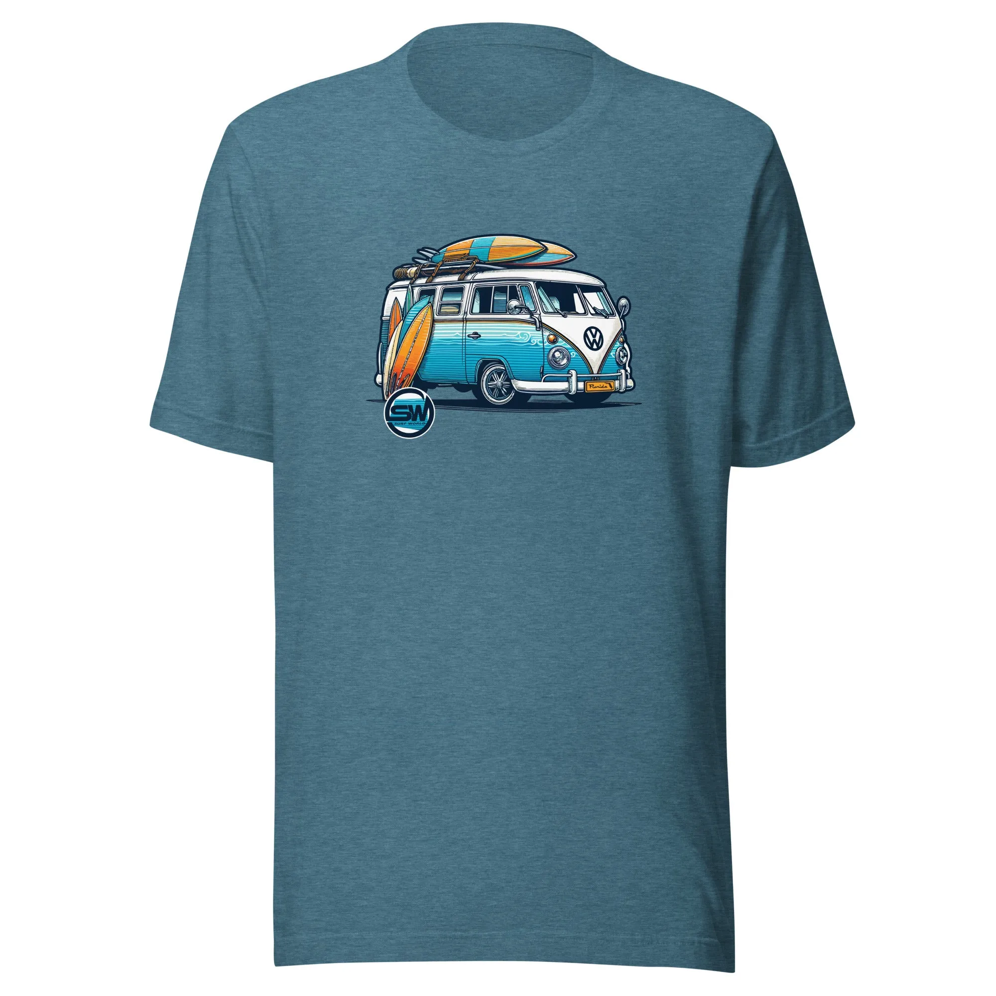 T-shirt unisexe Surf World VW Stoked BUS