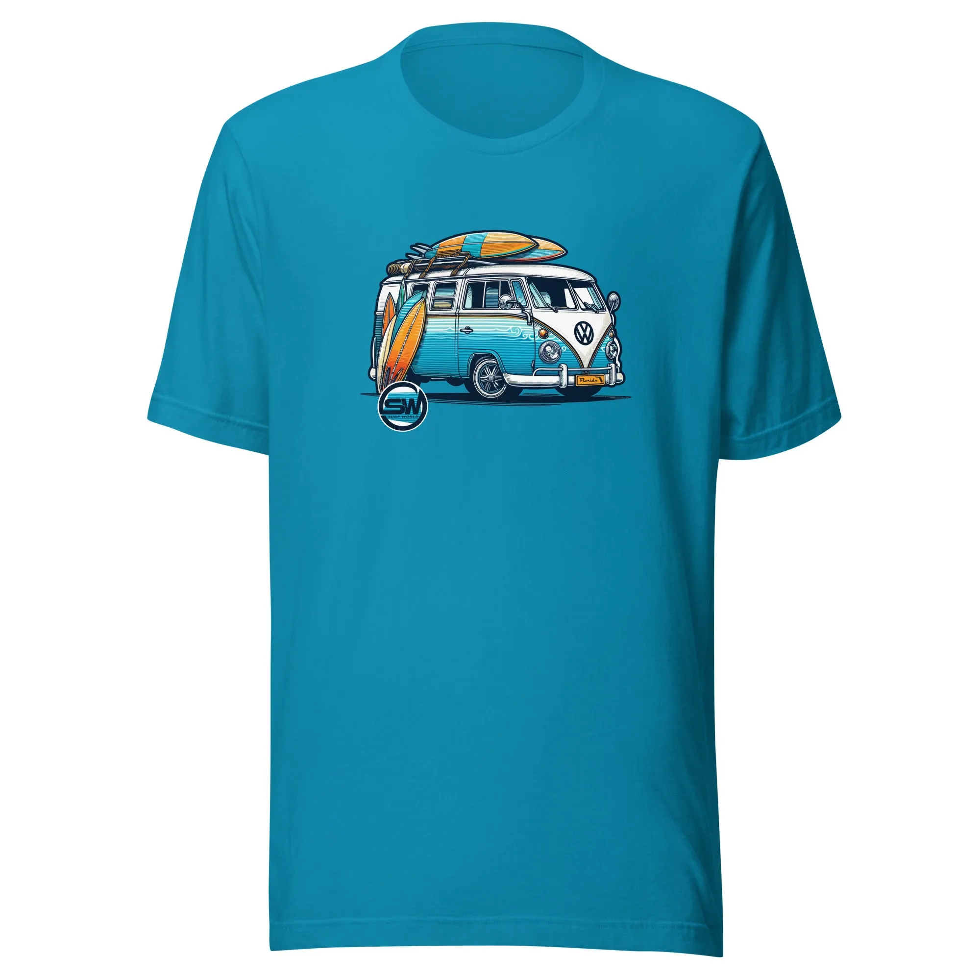 T-shirt unisexe Surf World VW Stoked BUS