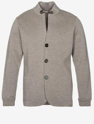 Swacket 3 boutons point Milano taupe